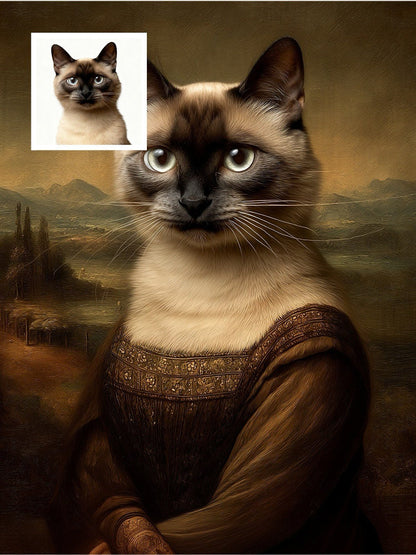 Peta Lisa - Custom Pet Portrait - PetLouvre