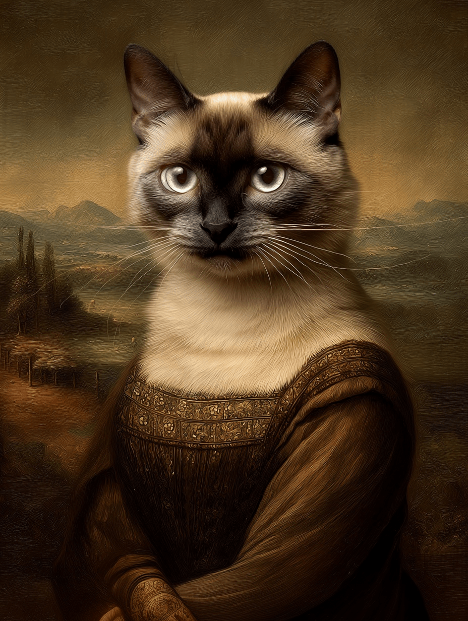 Peta Lisa - Custom Pet Portrait - PetLouvre