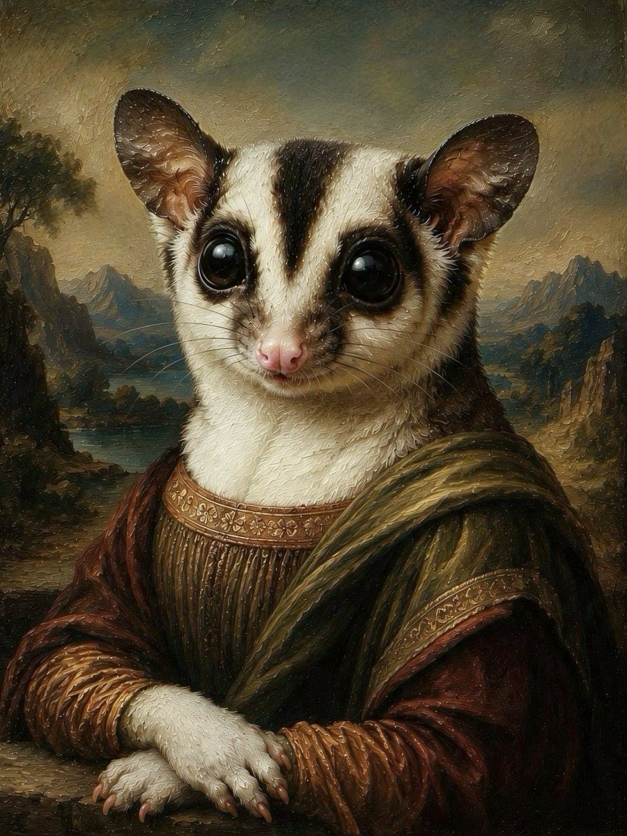 Peta Lisa – Mona Lisa Style Pet Portrait - PetLouvre