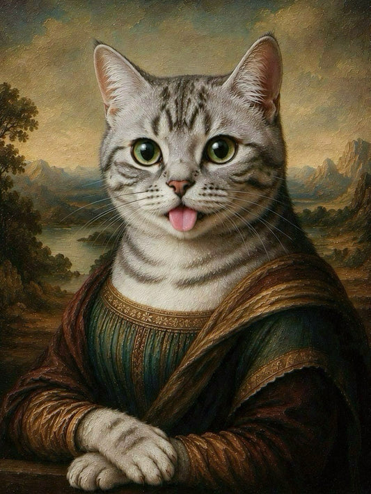 Peta Lisa – Mona Lisa Style Pet Portrait - PetLouvre