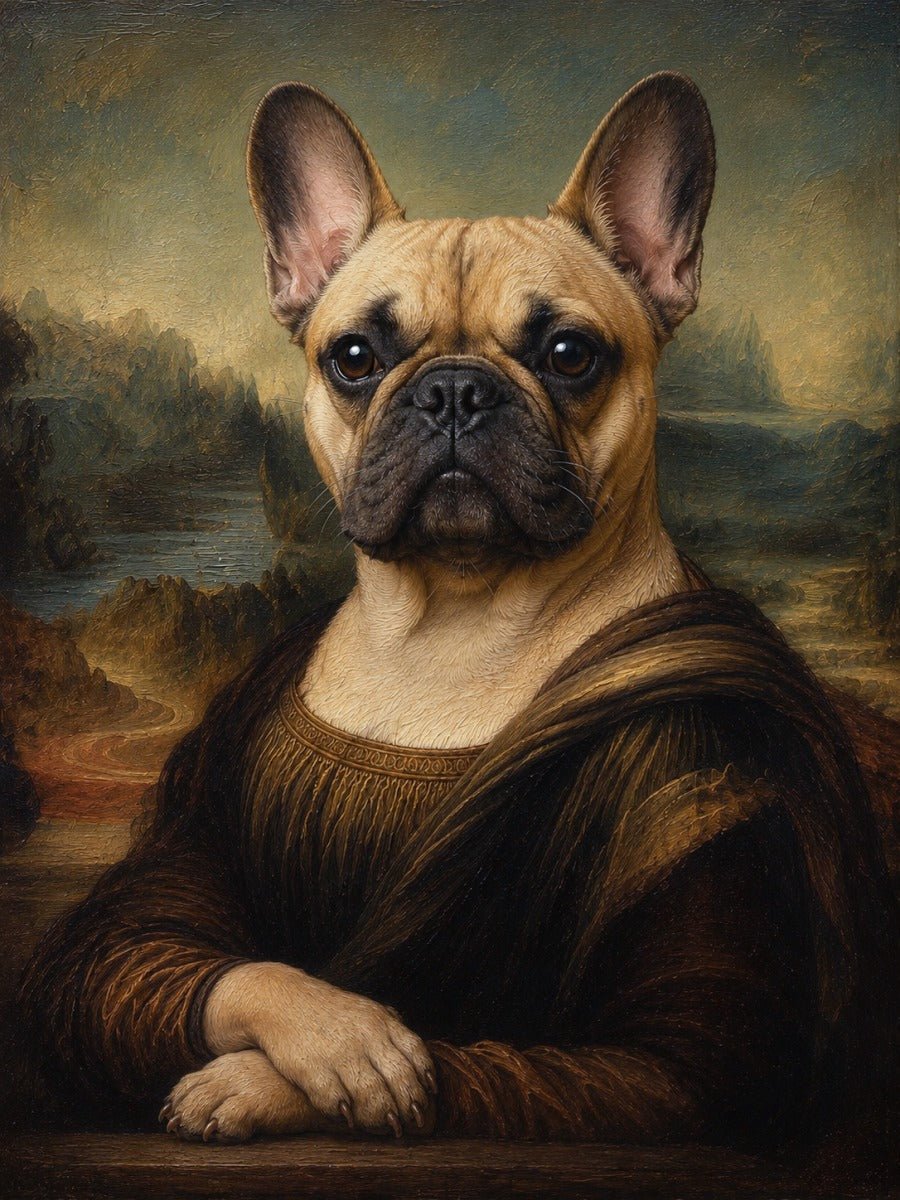 Peta Lisa – Mona Lisa Style Pet Portrait - PetLouvre