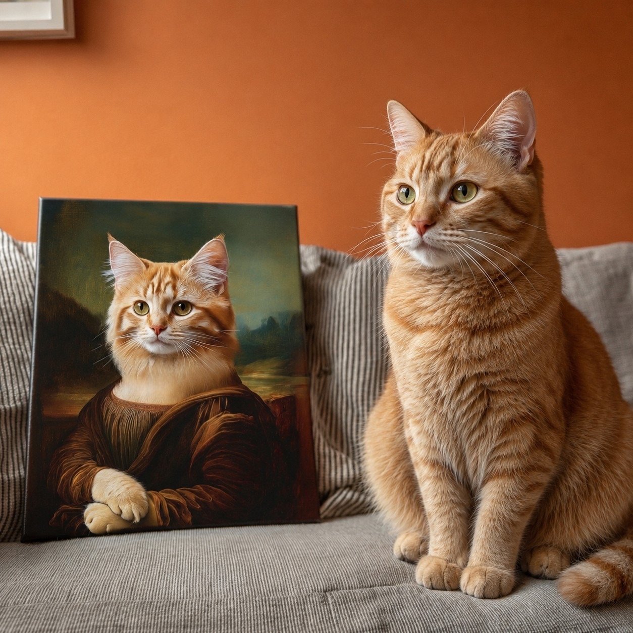 Peta Lisa – Mona Lisa Style Pet Portrait - PetLouvre