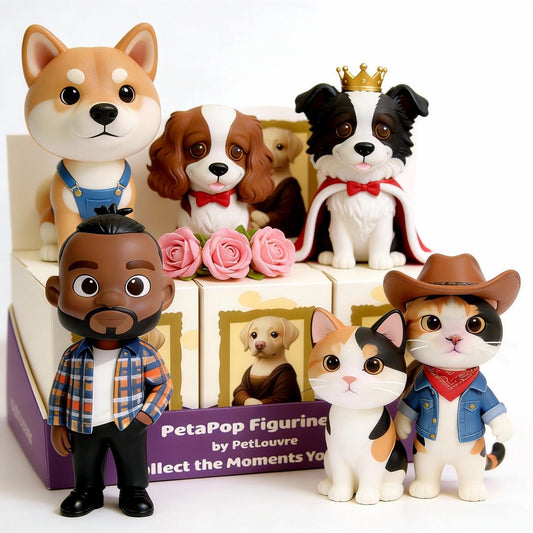 custom pet and human figurines handmade