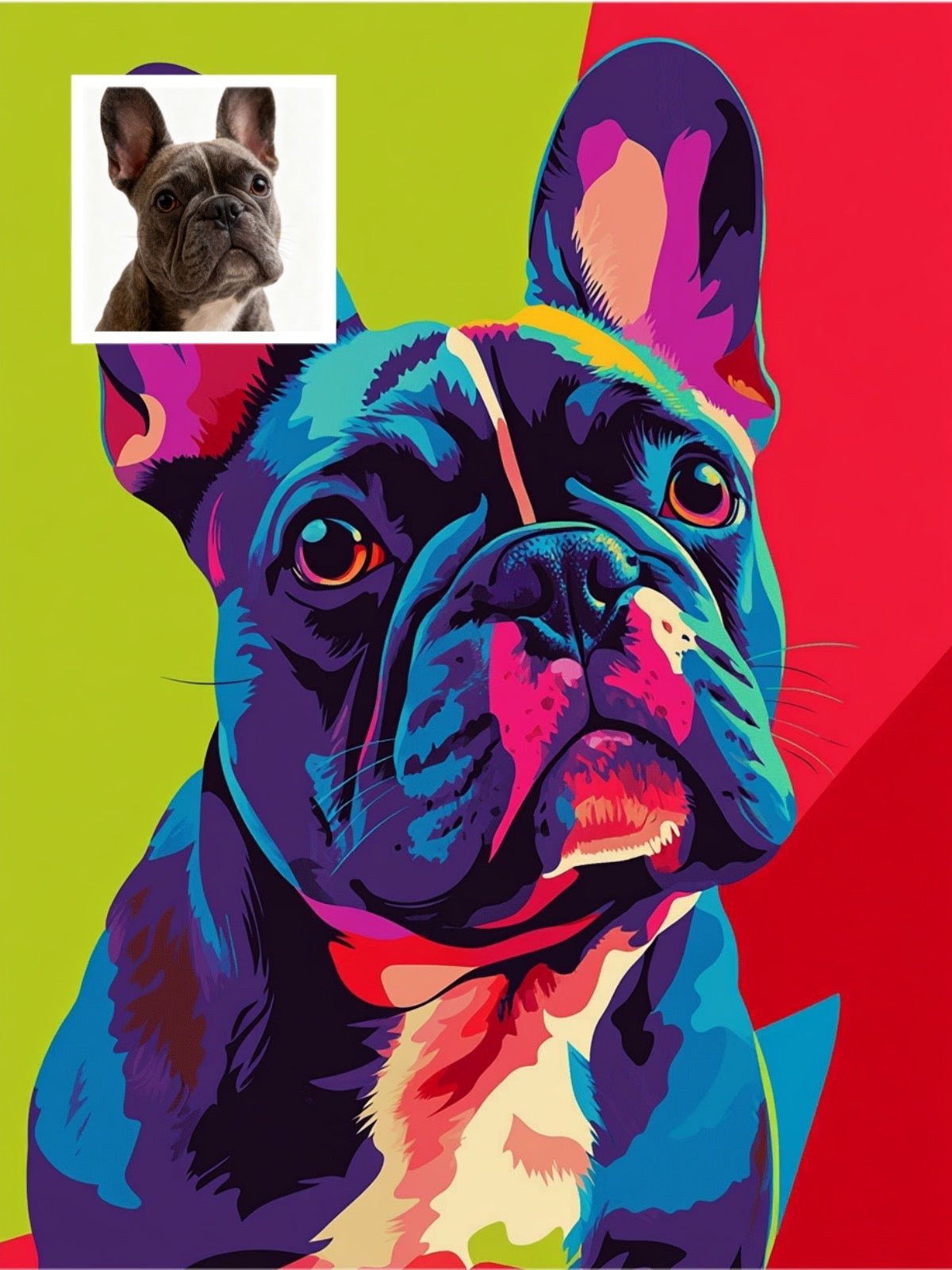 Pop Art - Custom Pet Portrait - PetLouvre