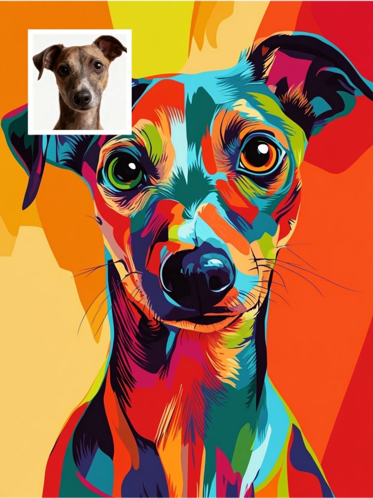 Pop Art - Custom Pet Portrait - PetLouvre
