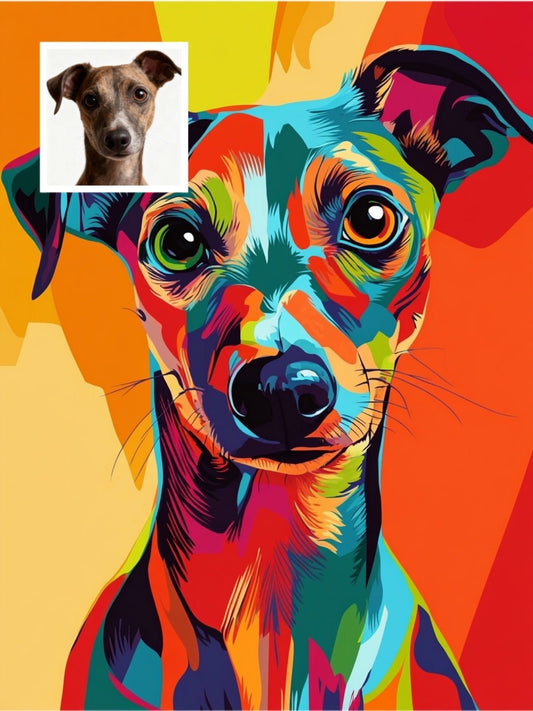 Pop Art - Custom Pet Portrait - PetLouvre