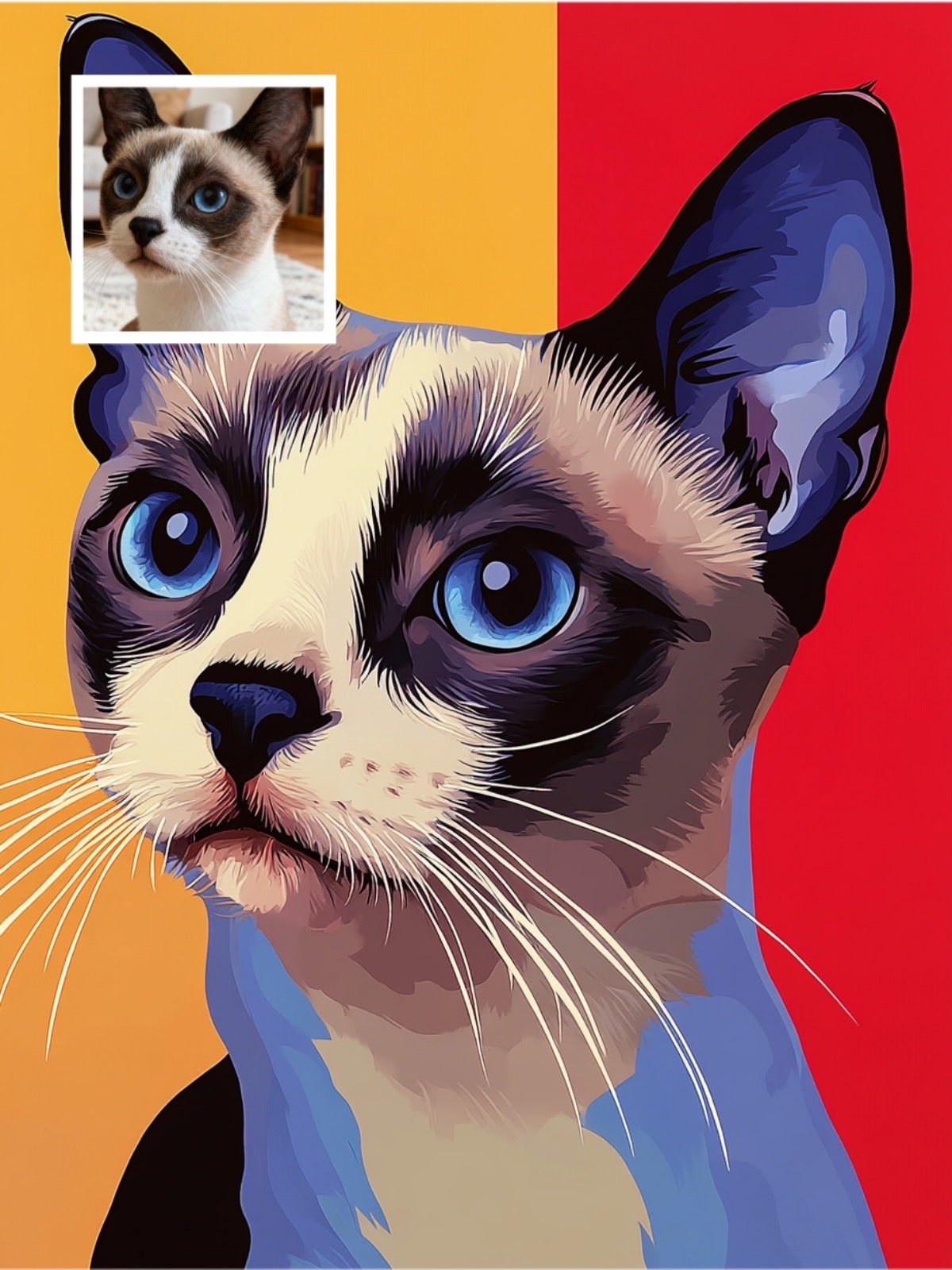 Pop Art - Custom Pet Portrait - PetLouvre