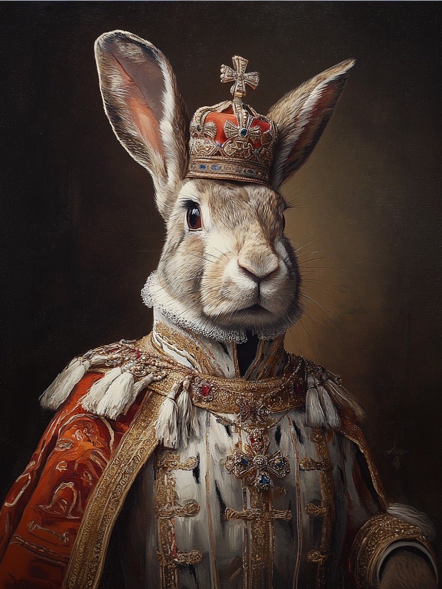 Royal Majesty - King/Queen Pet Portrait - PetLouvre