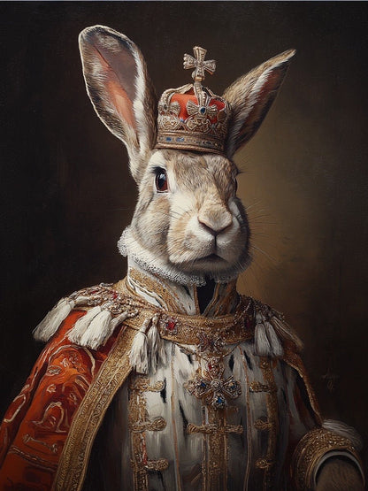 Royal Majesty - King/Queen Pet Portrait - PetLouvre