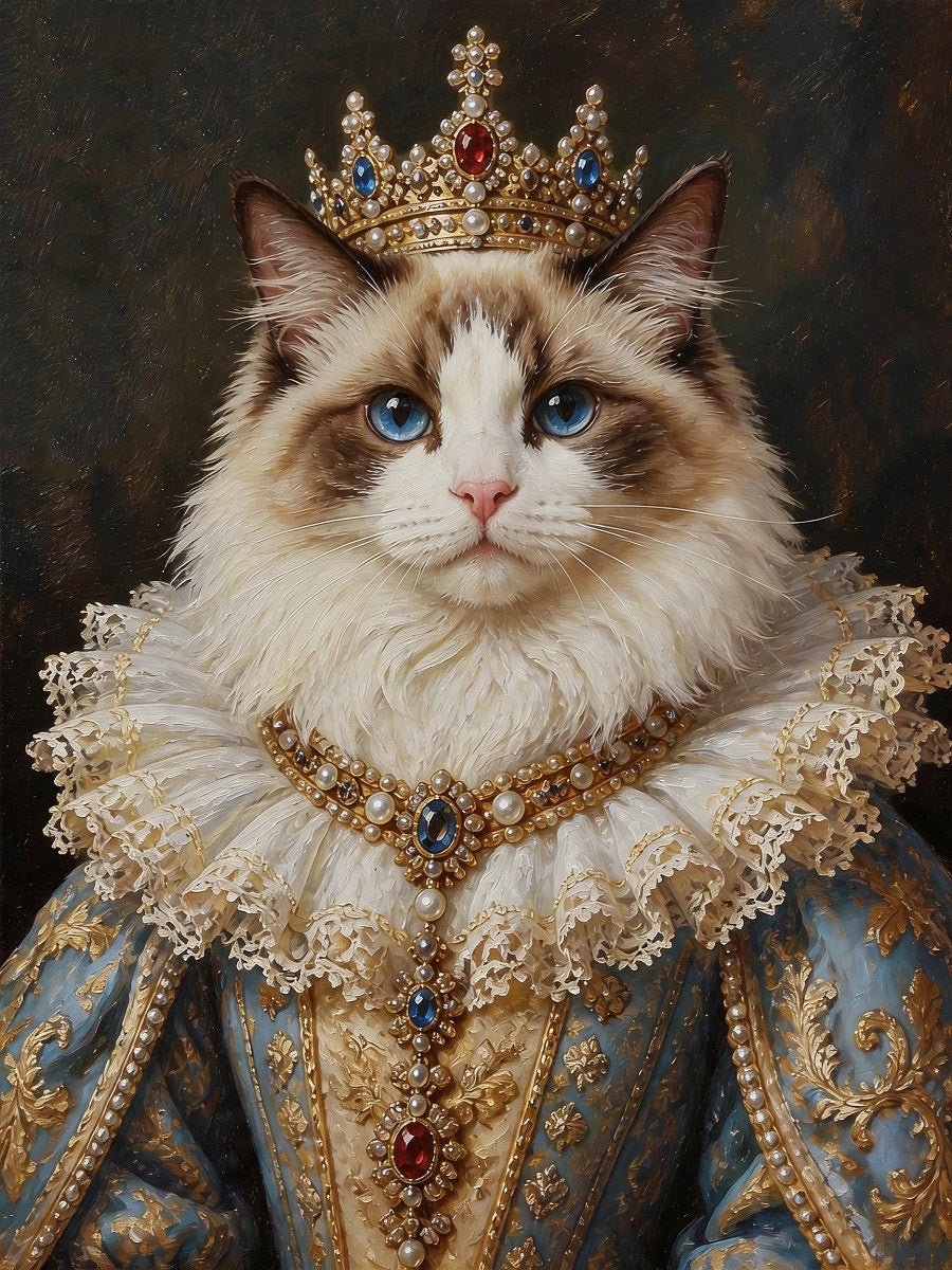 Royal Majesty - King/Queen Pet Portrait - PetLouvre
