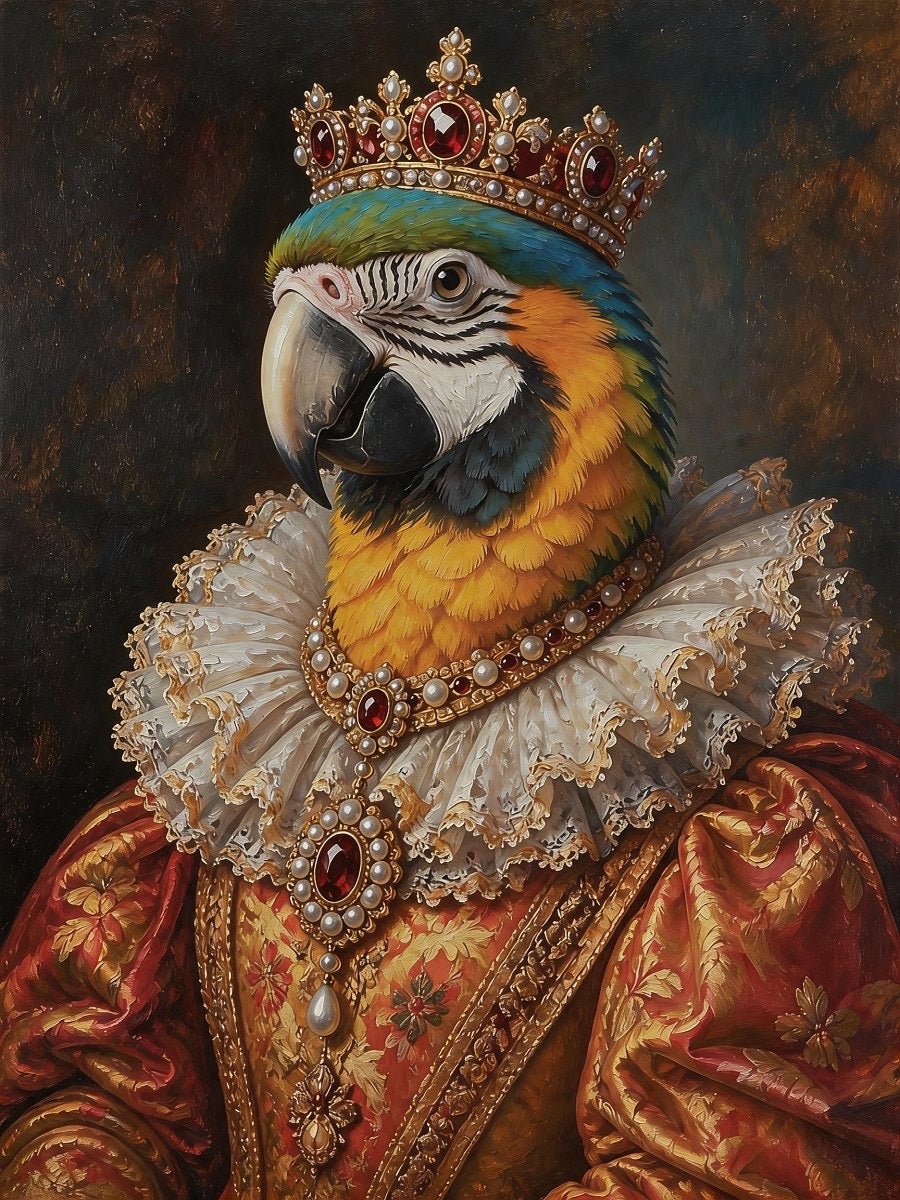 Royal Majesty - King/Queen Pet Portrait - PetLouvre