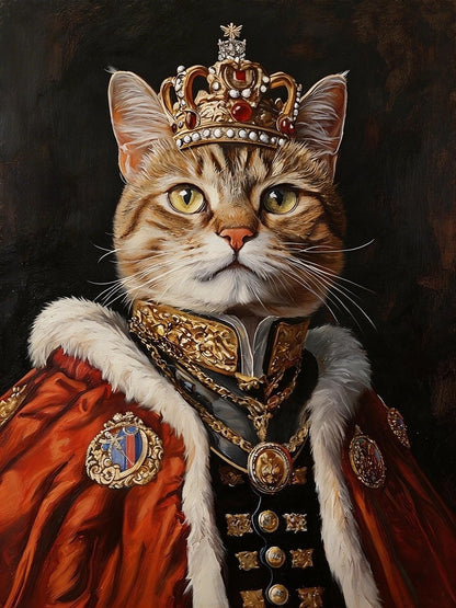 Royal Majesty - King/Queen Pet Portrait - PetLouvre