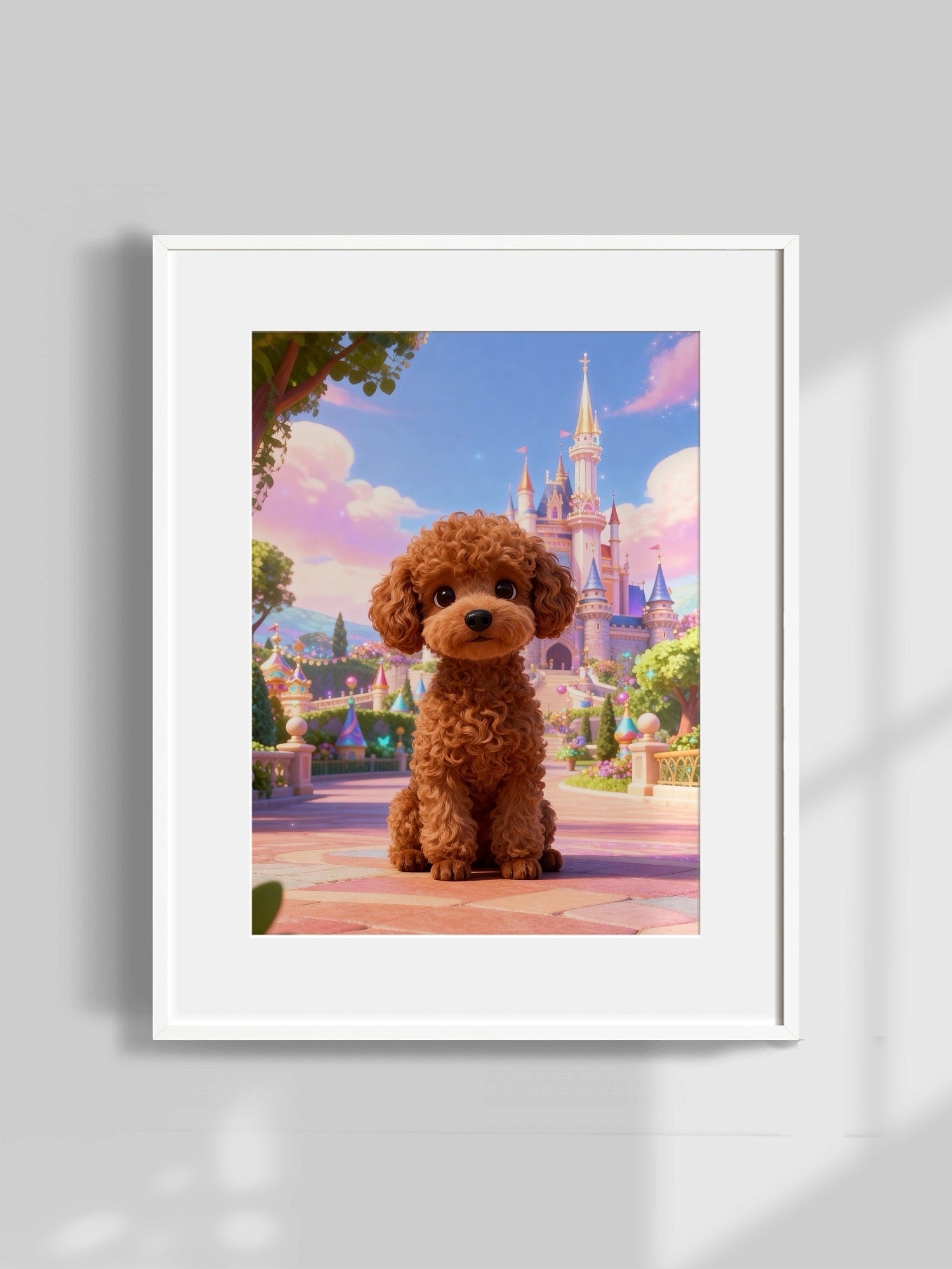 custom pet portrait children book style