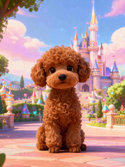 Storybook Magic - Custom Pet Portrait - PetLouvre