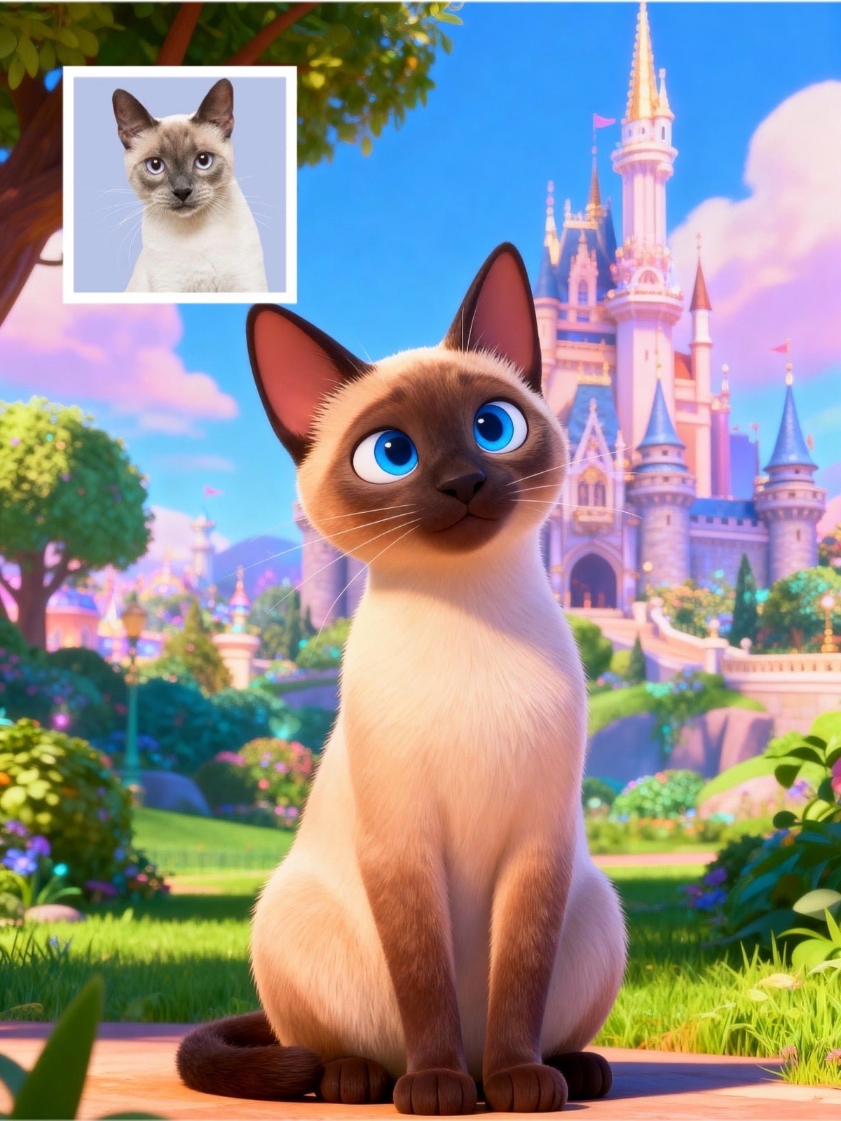 Storybook Magic - Custom Pet Portrait - PetLouvre