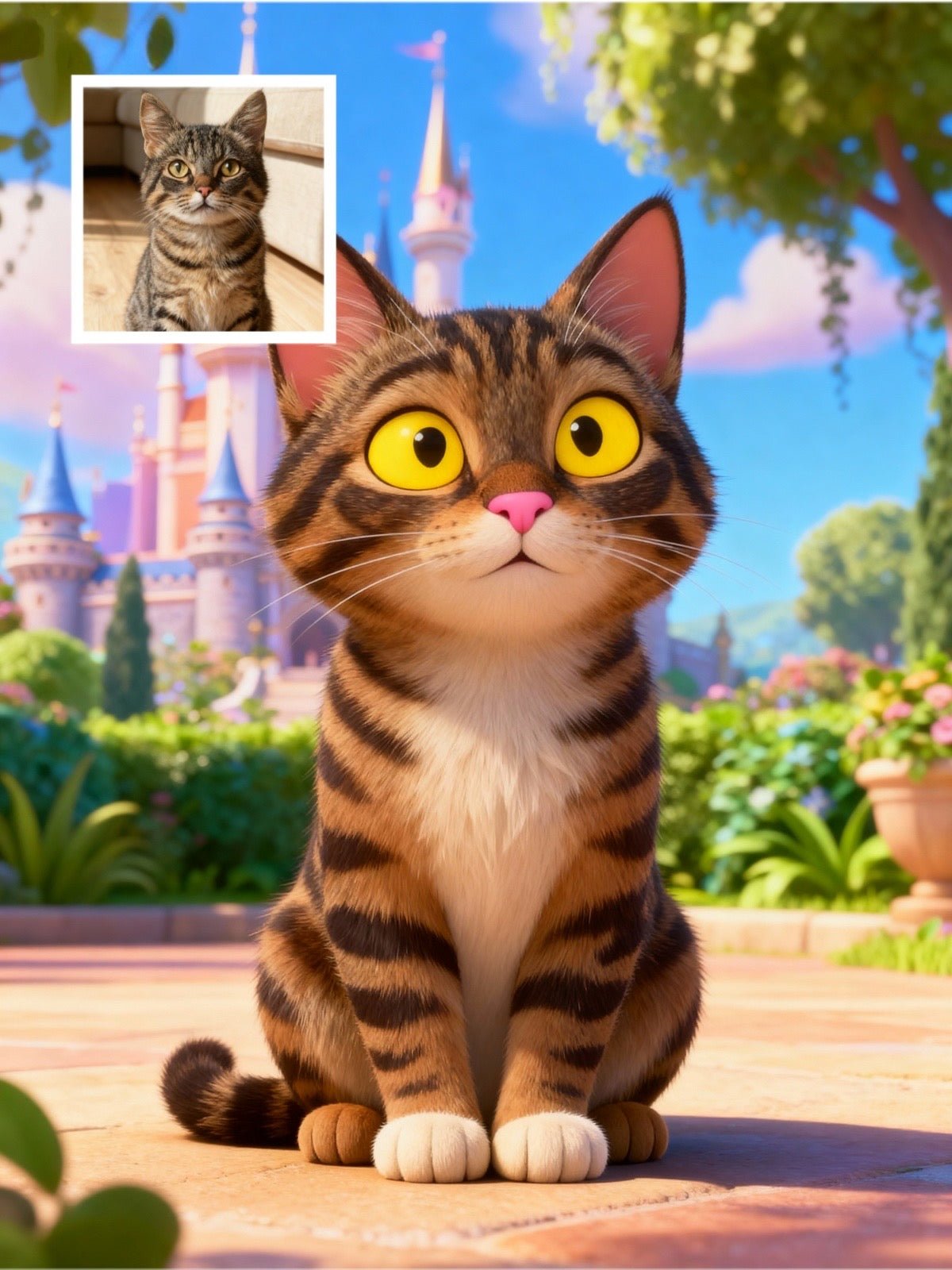 Storybook Magic - Custom Pet Portrait - PetLouvre