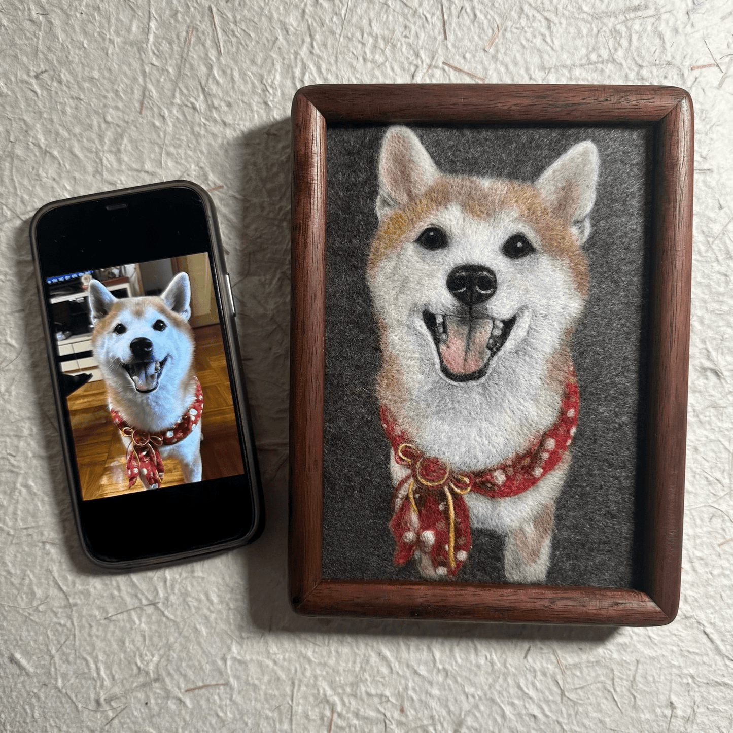 Textured Canvas - Personalized Pet Treasure - PetLouvre