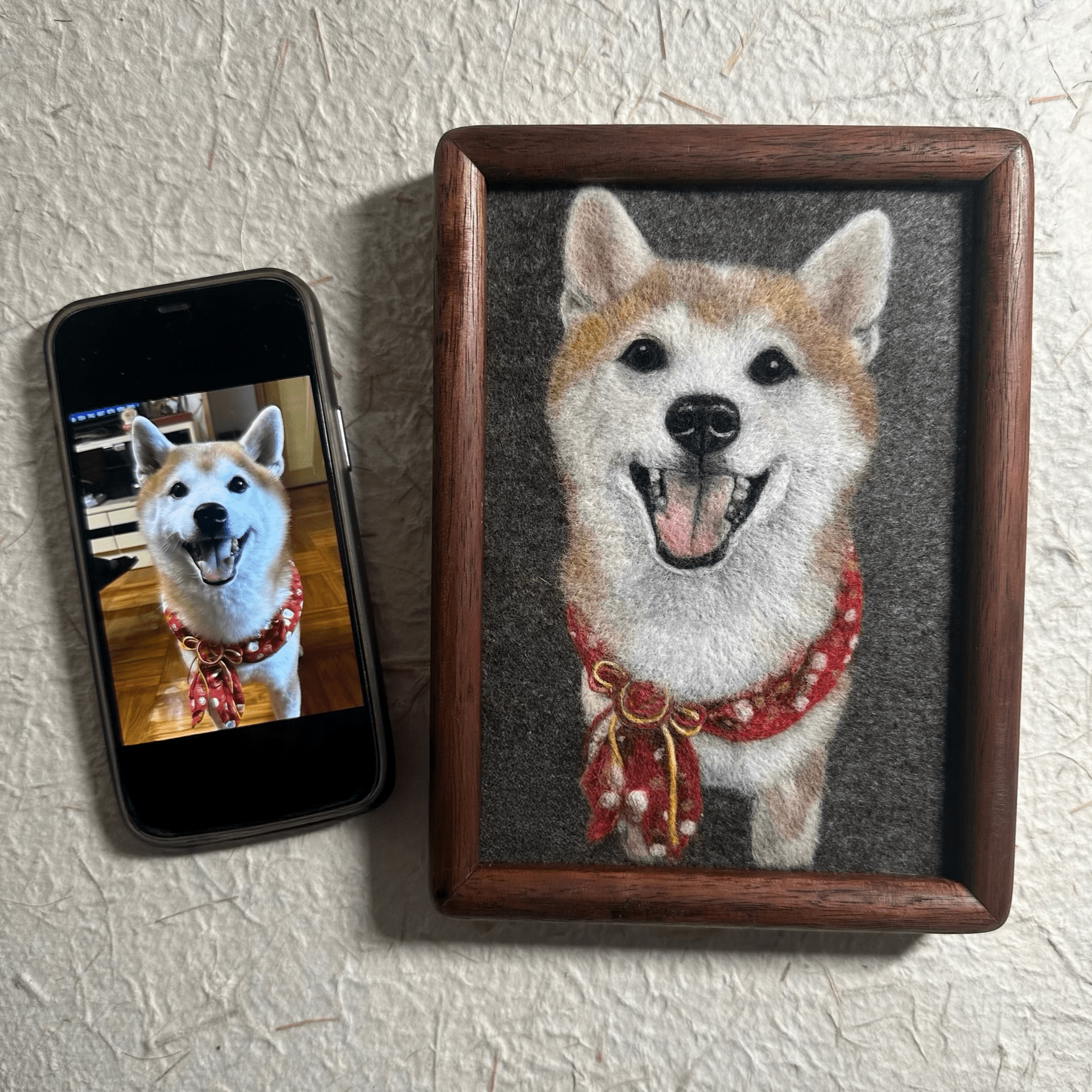 Textured Canvas - Personalized Pet Treasure - PetLouvre