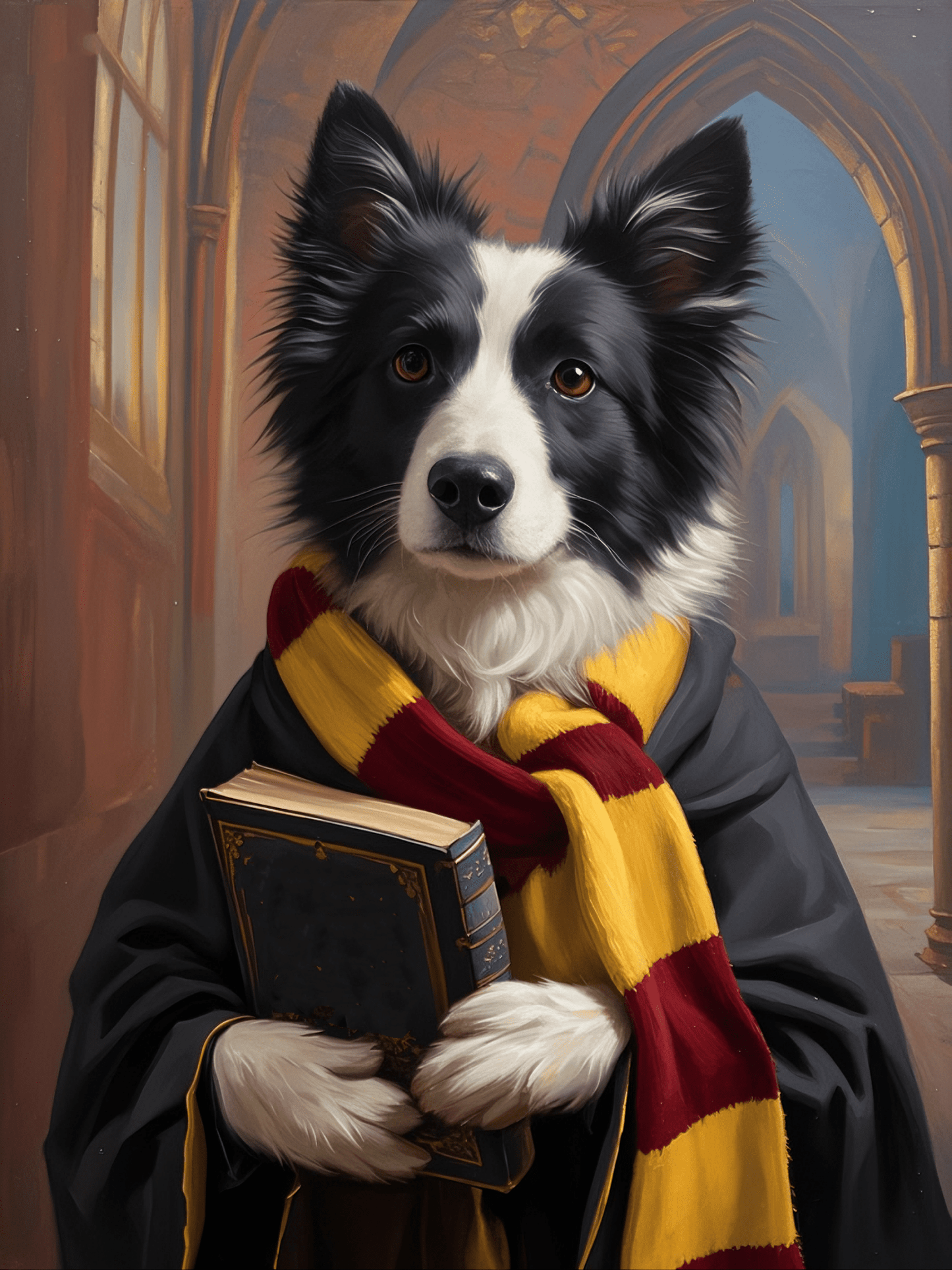 The Wizard - Custom Pet Portrait - PetLouvre
