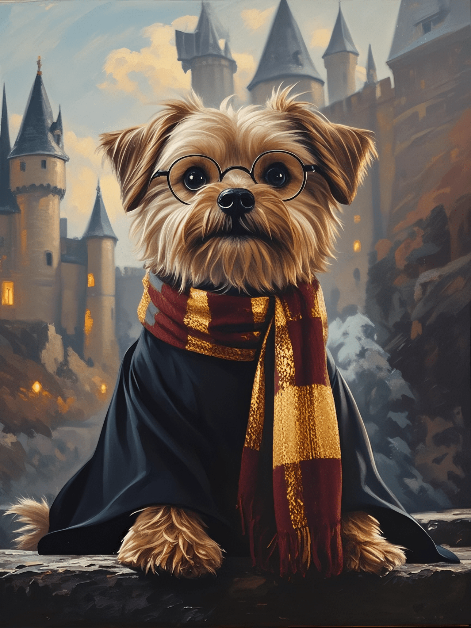 The Wizard - Custom Pet Portrait - PetLouvre