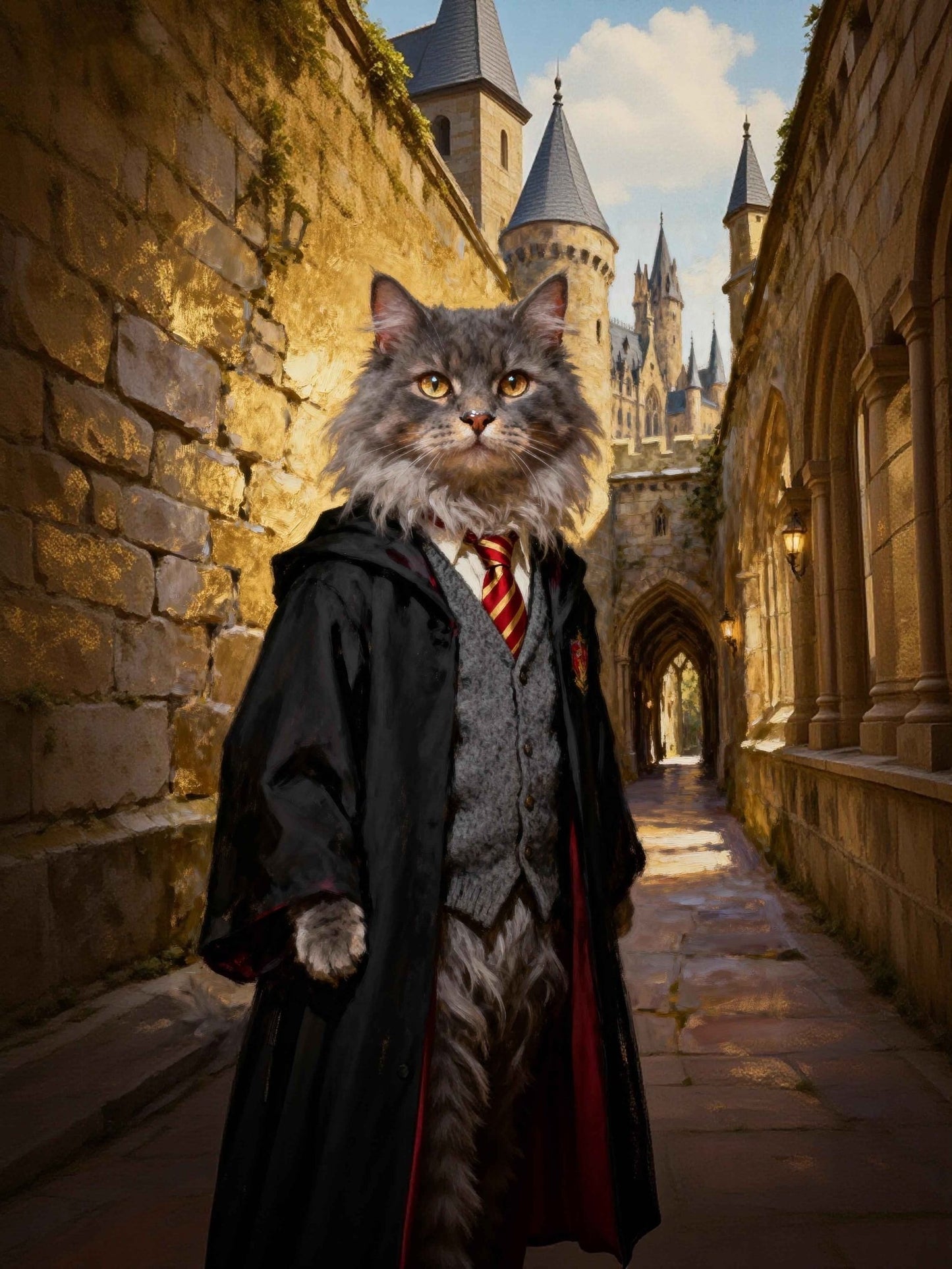 The Wizard - Custom Pet Portrait - PetLouvre