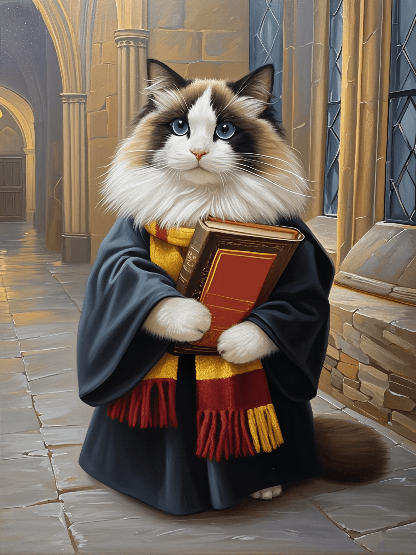 The Wizard - Custom Pet Portrait - PetLouvre