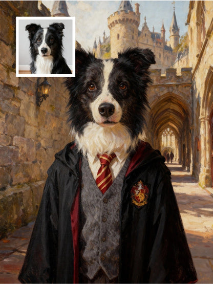 The Wizard - Custom Pet Portrait - PetLouvre
