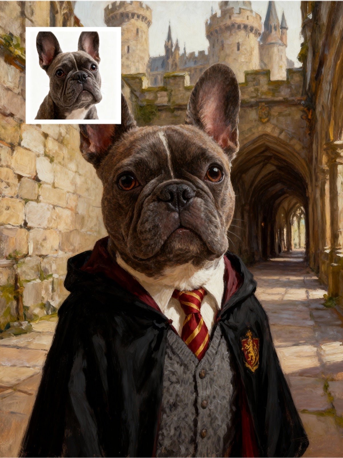 The Wizard - Custom Pet Portrait - PetLouvre