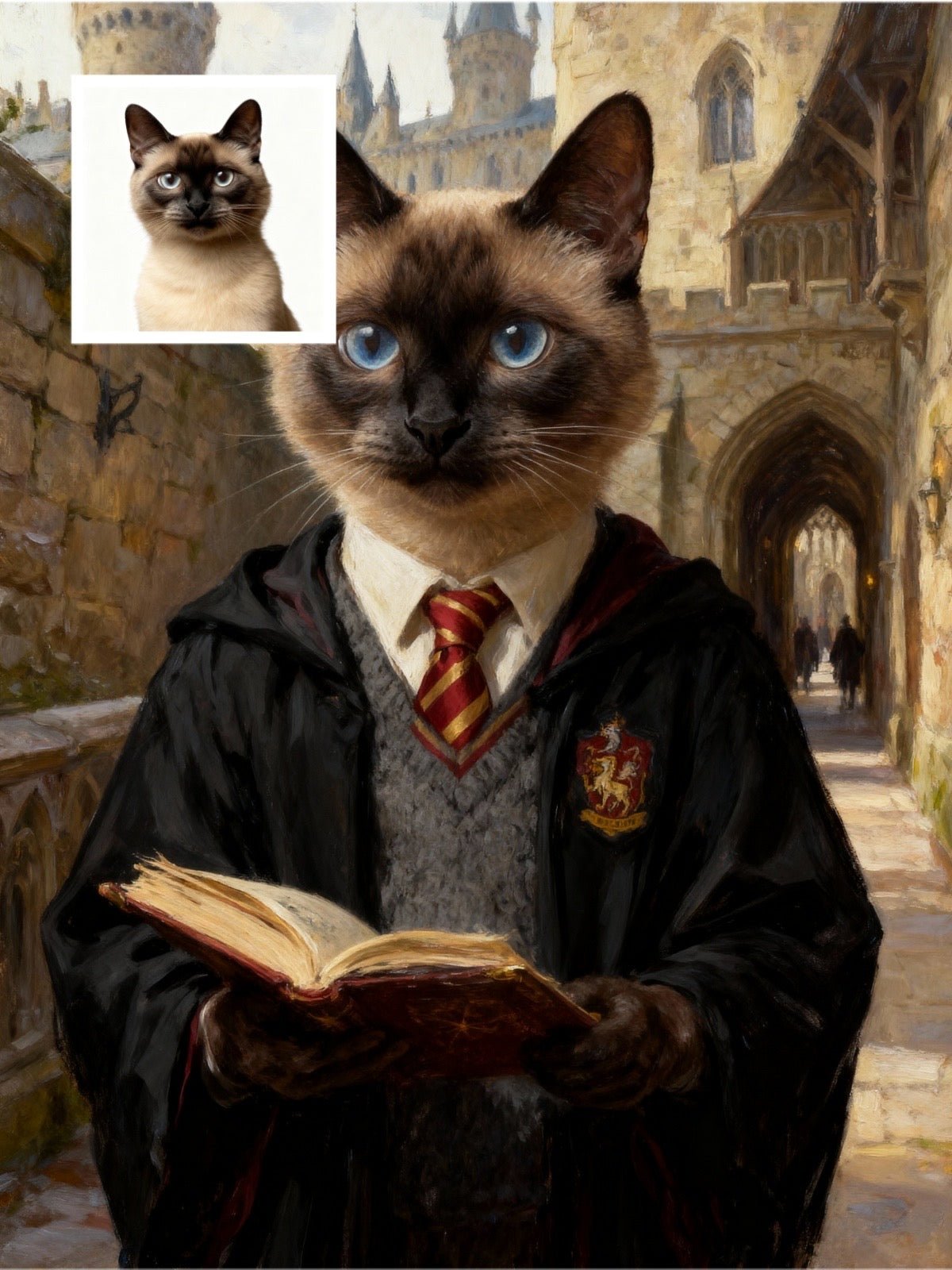 The Wizard - Custom Pet Portrait - PetLouvre