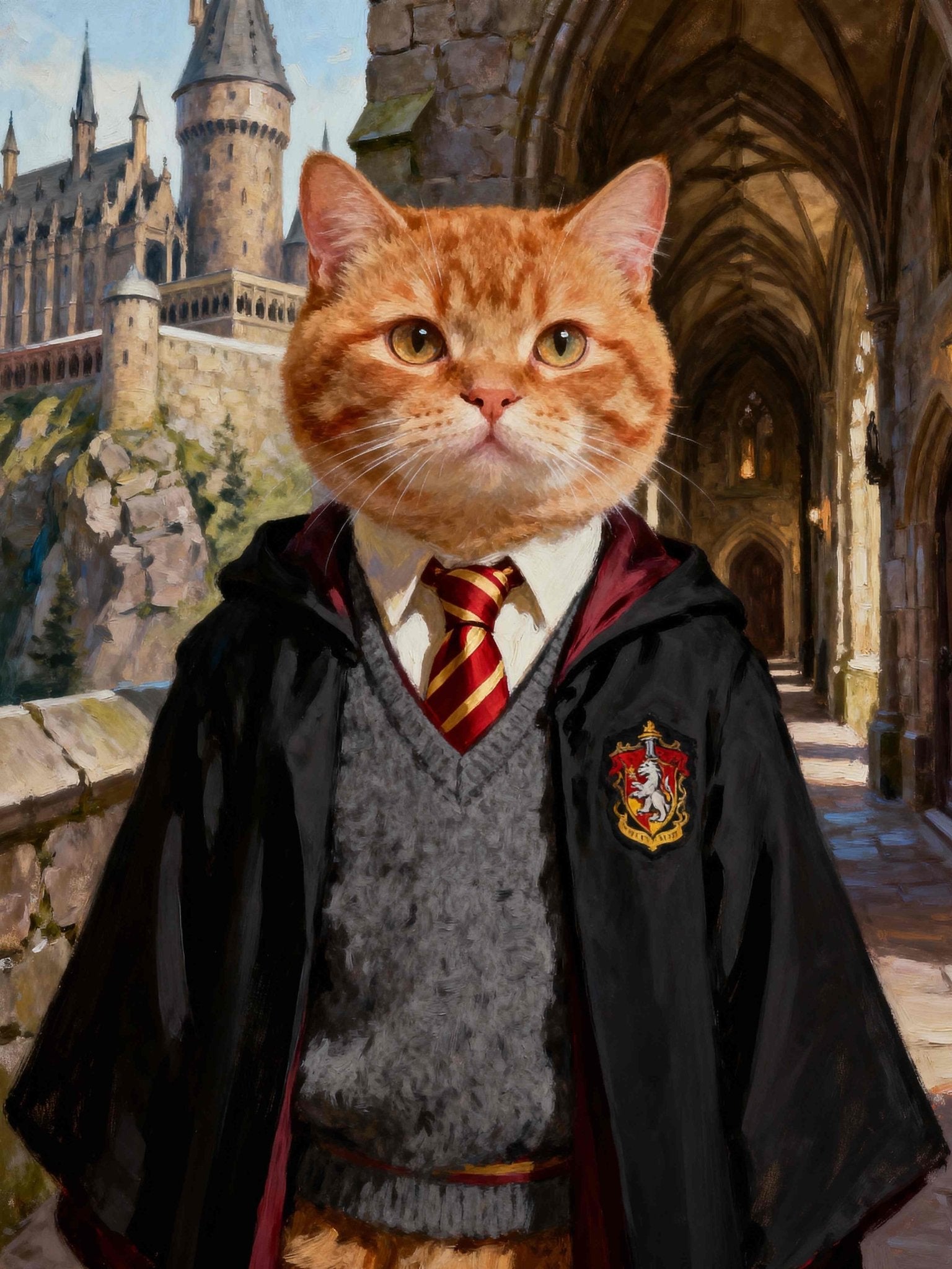 The Wizard - Custom Pet Portrait - PetLouvre