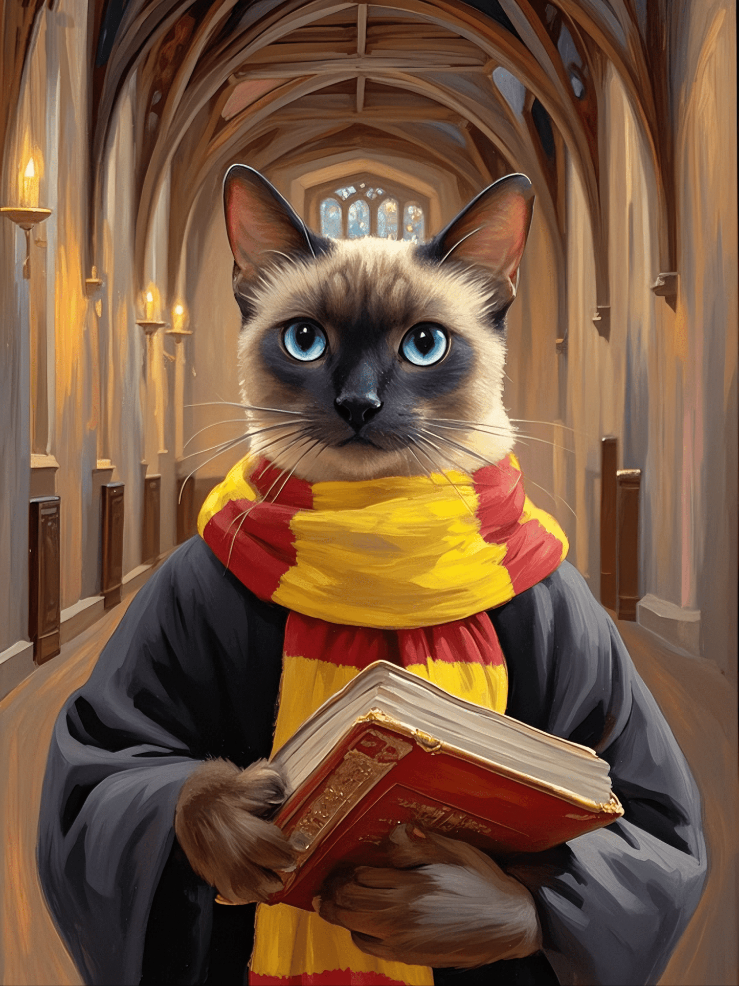 The Wizard - Custom Pet Portrait - PetLouvre