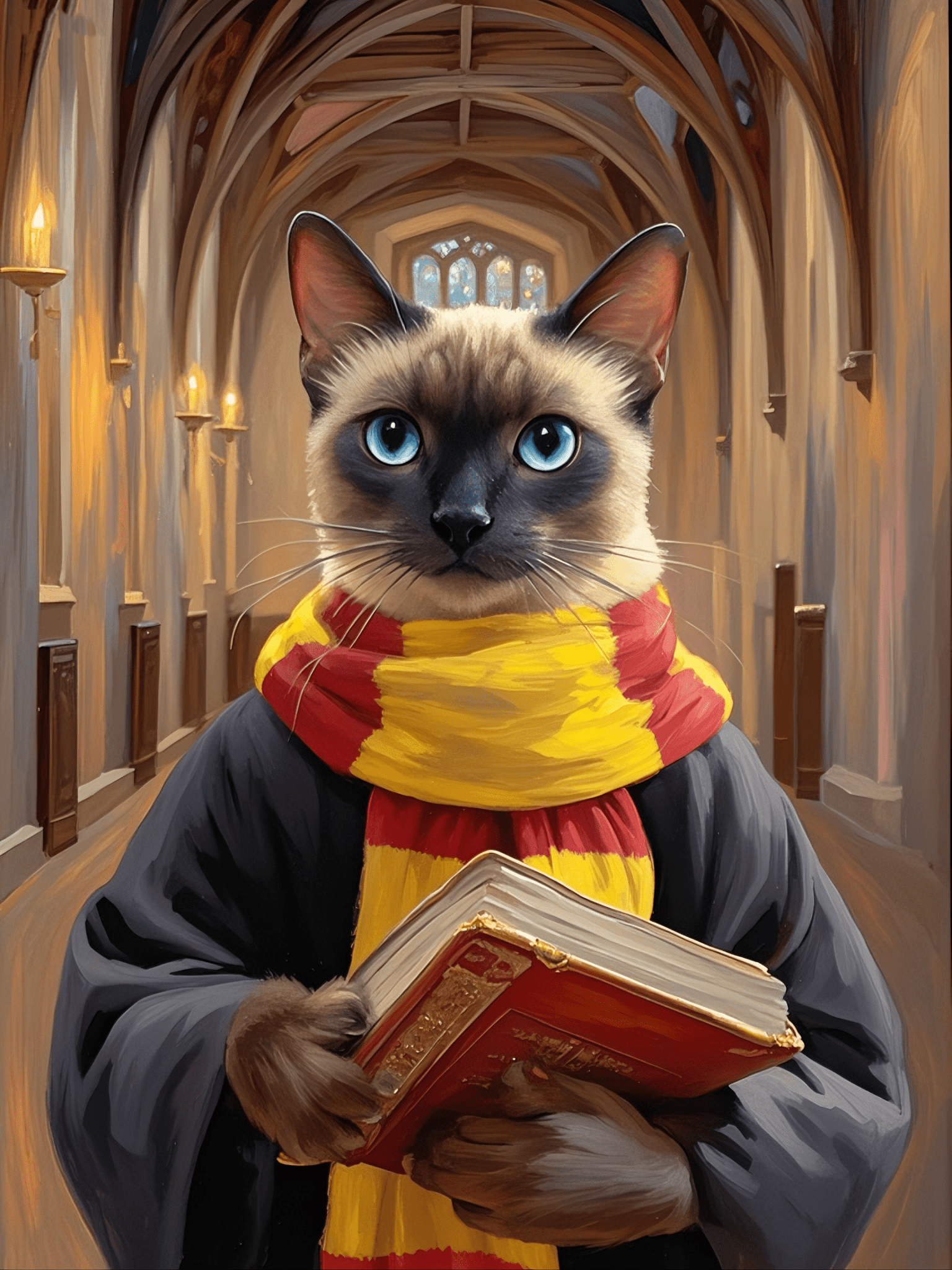 The Wizard - Custom Pet Portrait - PetLouvre