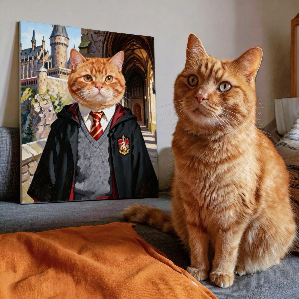 wizard pet portrait custom artwork