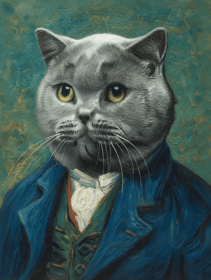 Van Growl - Custom Pet Portrait - PetLouvre