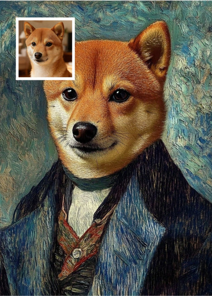 Van Growl - Custom Pet Portrait - PetLouvre