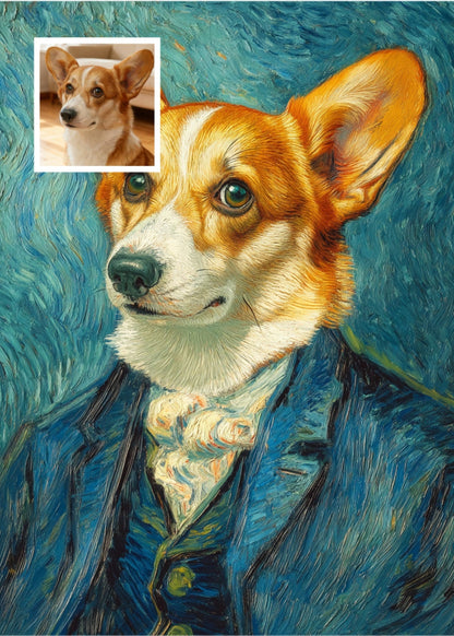 Van Growl - Custom Pet Portrait - PetLouvre